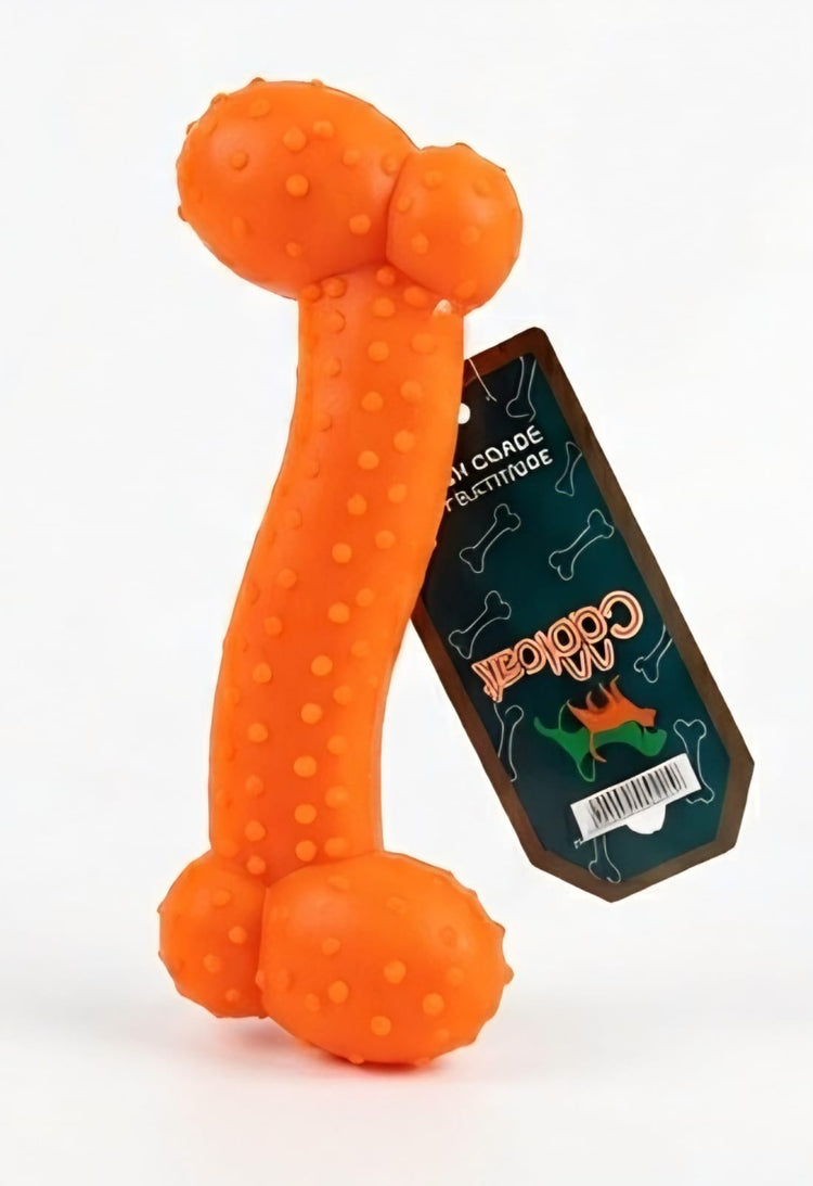 Rubber Dog Chew Bone Toy