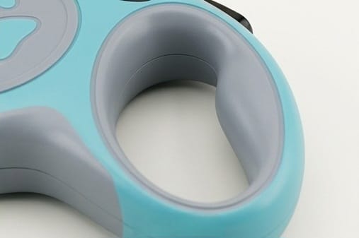 Retractable Dog Leash (Blue Paw Design)