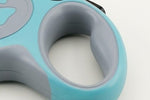 Retractable Dog Leash (Blue Paw Design)
