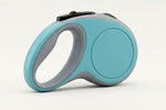 Retractable Dog Leash (Blue Paw Design)
