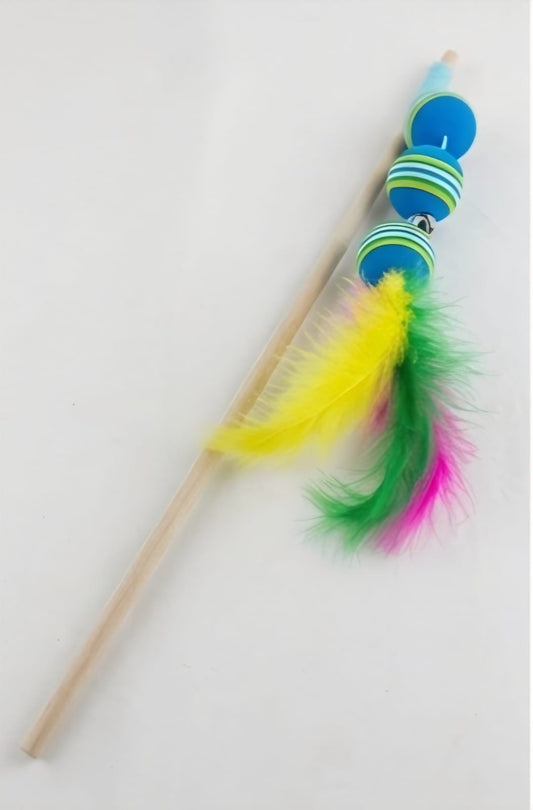 Interactive Cat Teaser Wand Toy