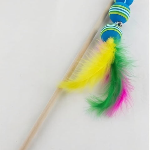 Interactive Cat Teaser Wand Toy