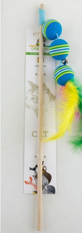 Interactive Cat Teaser Wand Toy