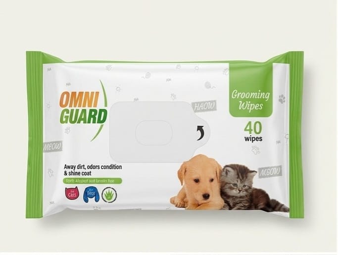 Omni Guard Pet Grooming Wipes