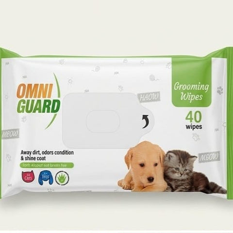 Omni Guard Pet Grooming Wipes