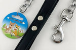 Metal Chain Dog Leash with Handle
