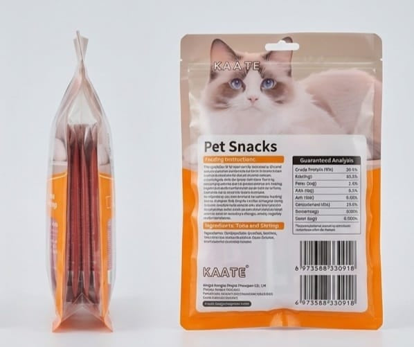 Tuna & Shrimp Cat Treats – Premium Liquid Snack Sticks (15 PCS)
