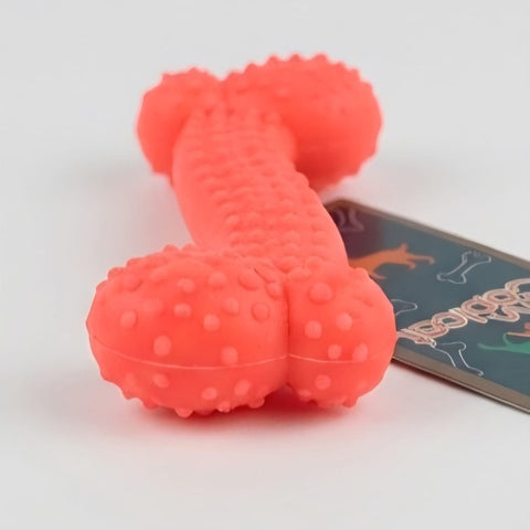 Rubber Dog Chew Toy – Dental & Grip Training Bone