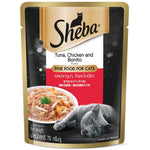 Sheba Fine Food for Cats - Tuna, Chicken and Bonito Flavor (70g)