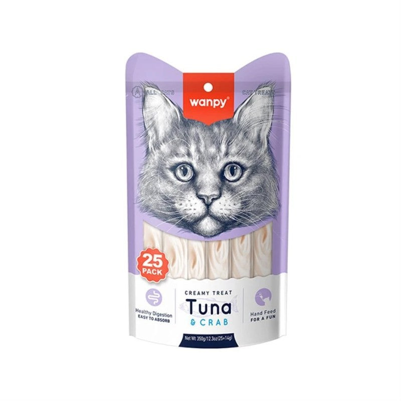 Wanpy Creamy Treat - Tuna & Crab