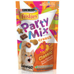 Friskies Party Mix Crunch Classic Cat Treats – Tuna, Chicken & Bonito (60g)