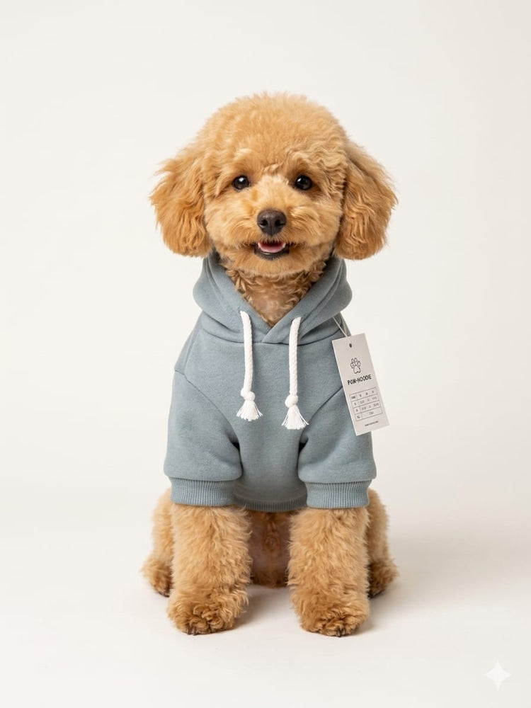 Premium Soft Cotton Pet Hoodie ( Grey )