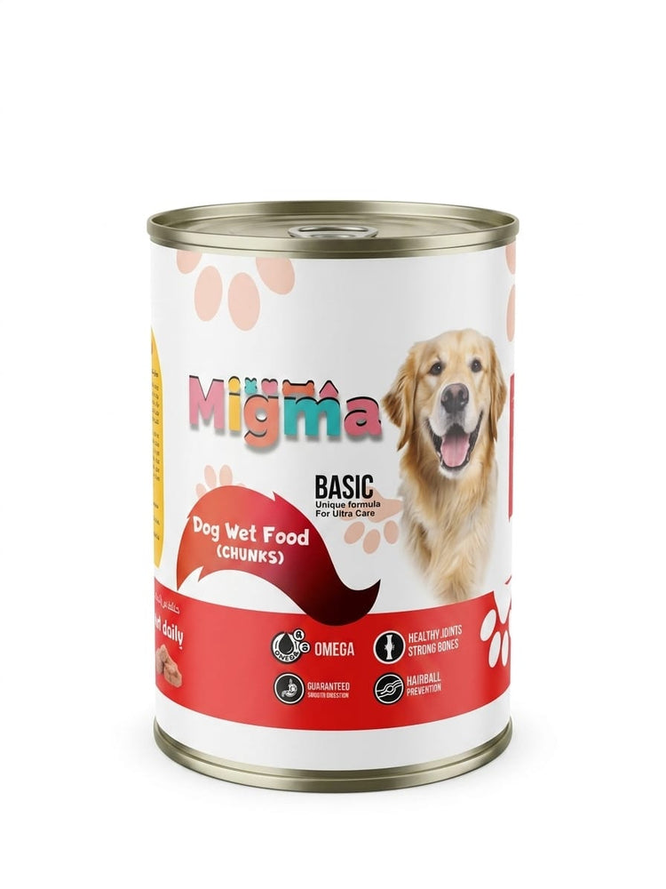 Migma Basic Dog Wet Food – Chicken Chunks in Gravy for Ultra Care, 400g