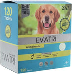Evatri Anthelmintic Dewormer Tablets for Dogs