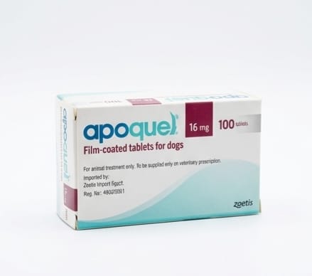 Apoquel 16mg Film-Coated Tablets for Dogs (100 Tablets)