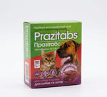 Prazitabs Antihelmintic Dewormer Tablets for Dogs & Cats (100 Tablets)