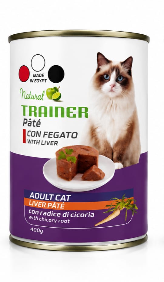 Natural Trainer Adult Cat Chicory Root Wet Food - 400g
