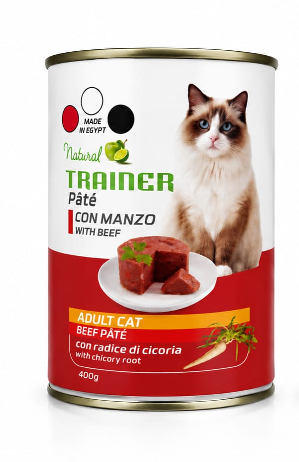 Natural Trainer Adult Cat Chicory Root Wet Food - 400g