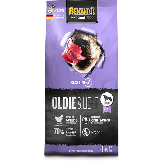 Belcando Baseline Oldie & Light Adult Dogs 1kg