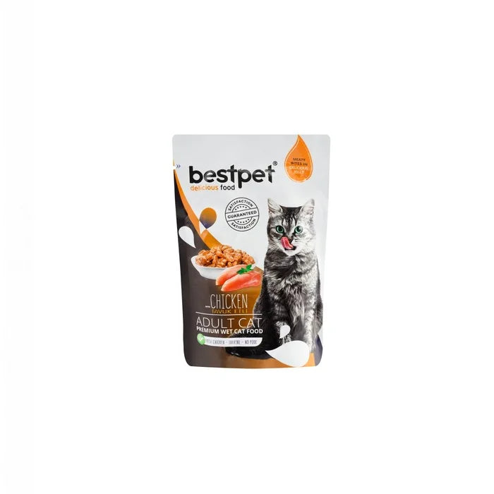 Bestpet Wet Food Chicken Adult Cat 85