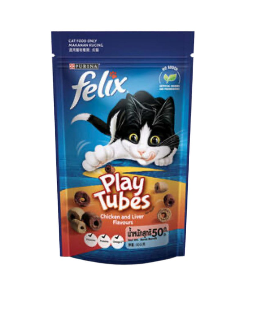 Purina Felix Play Tubes – Chicken and Liver Flavours