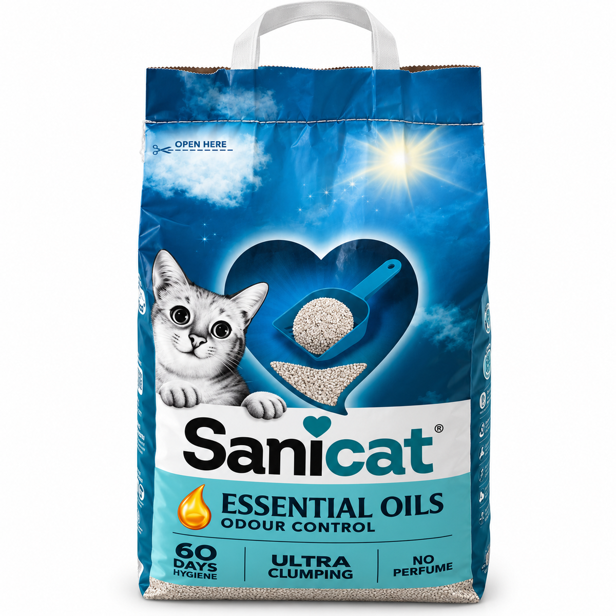 sanicat Ultra clumping no perfume 10kg