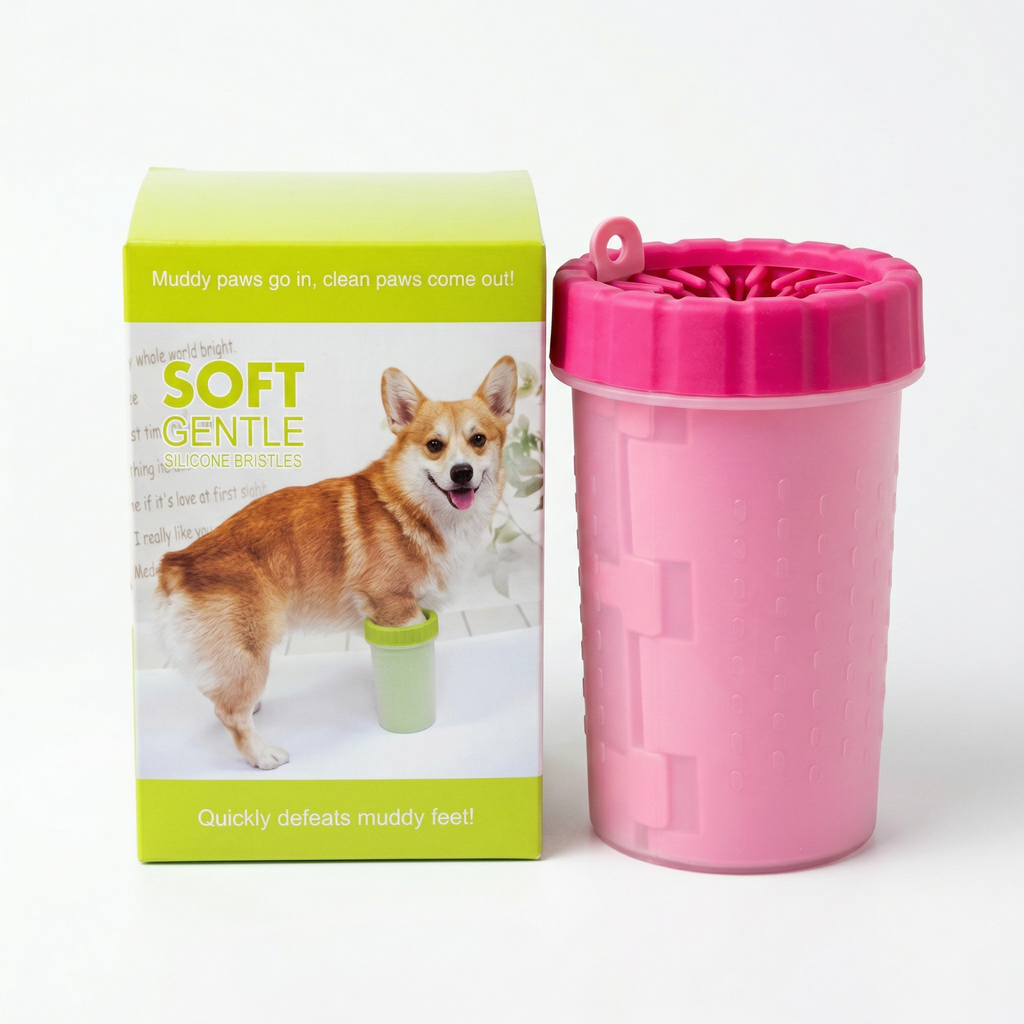 Pet Paw Cleaner Cup – Portable Dog Paw Washer