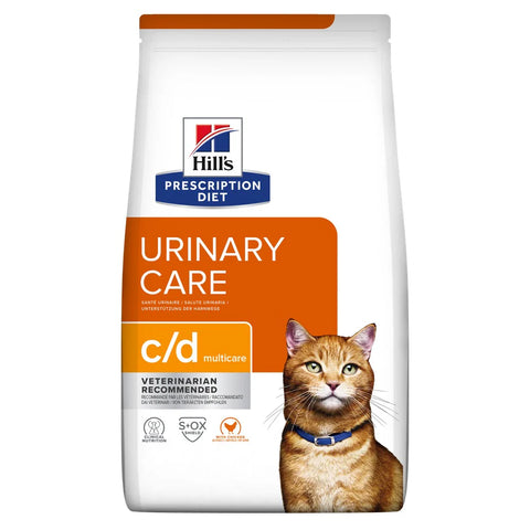 Hill's C/D Urinary Care Multicare Dry Cat Food with Chicken 1.5kg