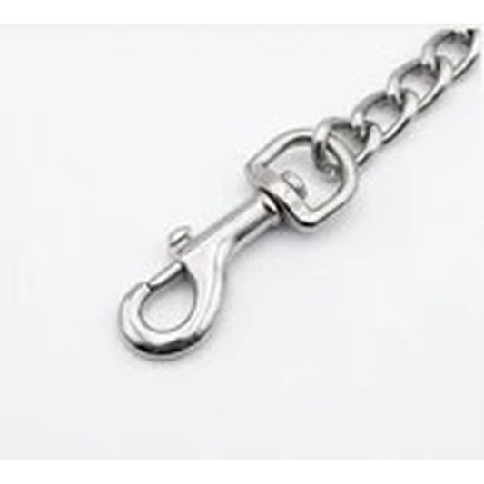 Metal Chain Dog Leash with Handle
