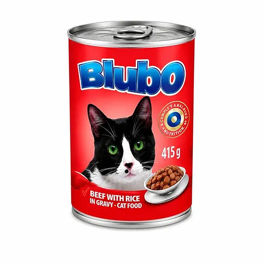 Blubo Cat Food Can 415g
