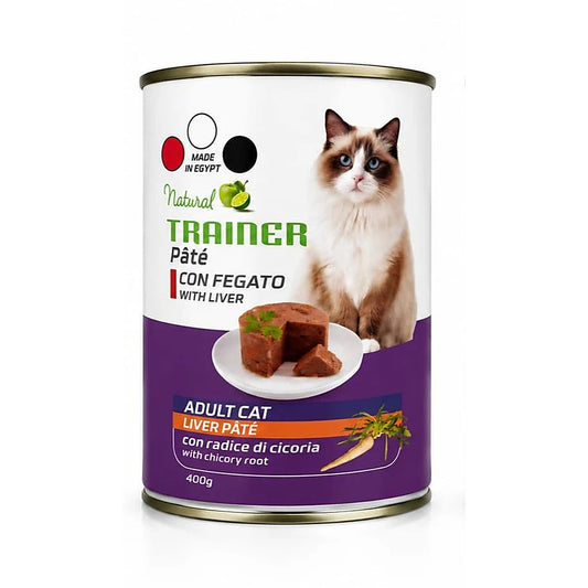 Natural Trainer Adult Cat Chicory Root Wet Food - 400g