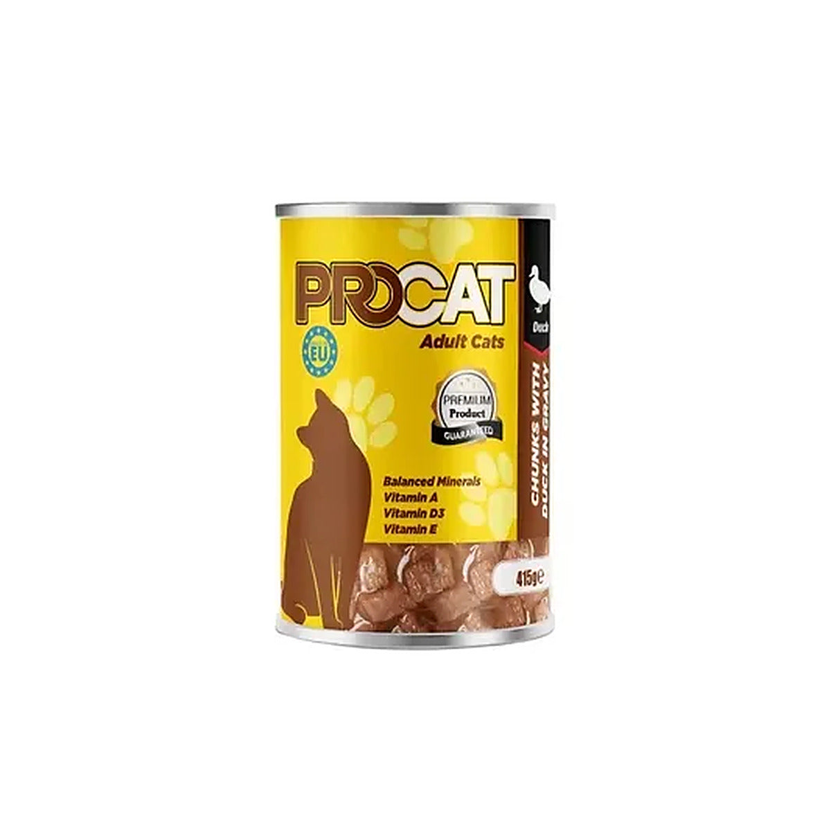 Pro Cat Wet Food For Adult in Chunks in Gravy 415G