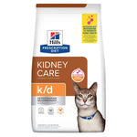 Hill's Veterinary K/D Kidney Care Dry Cat Food with Chicken 1.5kg