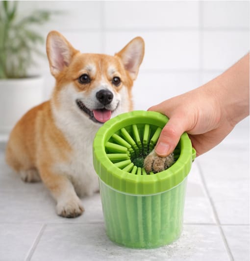 Silicone paw cleaner Brush