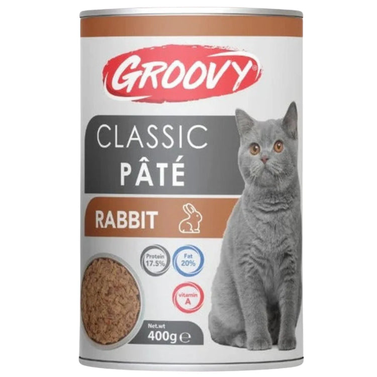 Groovy Wet Food For Cats Classic pate 400g