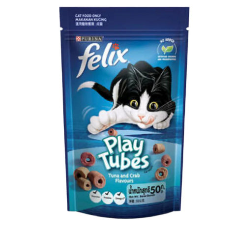 Purina Felix Play Tubes – Tuna and Crab Flavours