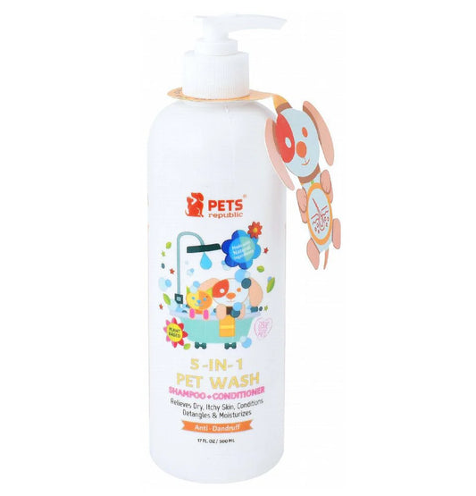 5in1 Anti Dandruff Shampoo And Conditioner baby scent 500 ml