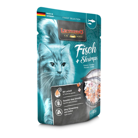 Leonardo Fish & Shrimps 85g