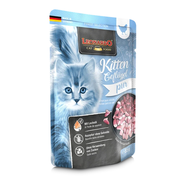 Leonardo Kitten Poultry 85g