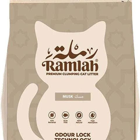 Ramlah Premium Clumping Musk Cat Litter 5Kg